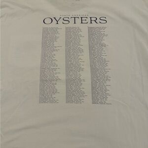 Onward reserve North American Oysters Cream Shirt